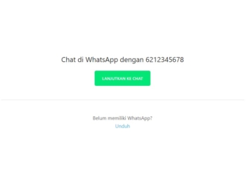 Cara Kirim pesan WhatsApp tanpa Simpan Nomor terlebih dahulu