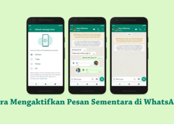 Cara Mengaktifkan Pesan Sementara atau Disappearing Messages WhatsApp